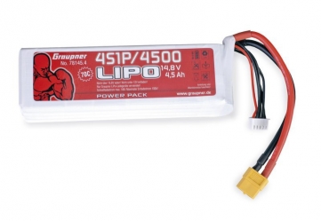 POWER PACK Li-Pol 4500mAh/14,8V 70C s XT60 konektorem