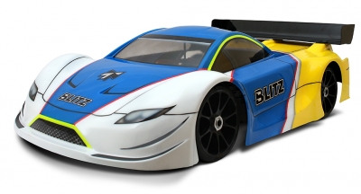 BLITZ 1/8 GT4 Body with Wing (1,0mm)