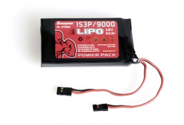 TX LiPo 1S3P/9000 3,8V 34,2Wh