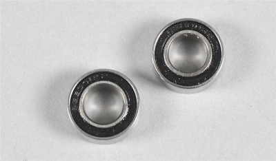 FG ball bearing 10x19x7 w. grease filling, 2pcs.