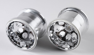 Monster Truck wheels chromed, 2pcs.