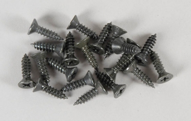 Countersunk sheet metal screws 4,2x19mm, 20 pieces