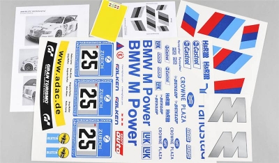 Team decals BMW M3 ALMS, set