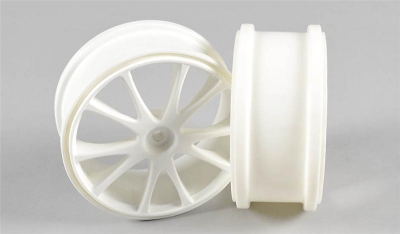 Off-Road spoke wheel 1:6, white, 2pcs.