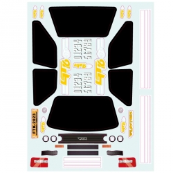 Funtek GT16e3 sticker sheet