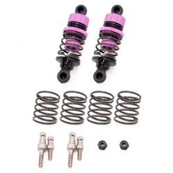 Aluminium adjustable oil shocks set for GT16e (x2)