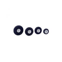 Lightweight foam rubber wheel, 2 Pcs.