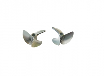 Aluminiumpropeller diameter40 mm 3- Blatt, Dog