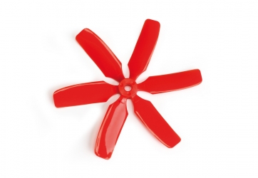 Propeller 4046 6-Blatt rot CW VE 4 rot