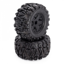 TERRAMAX 140/73 12mm Hex Tyres complety, 2 Pcs.