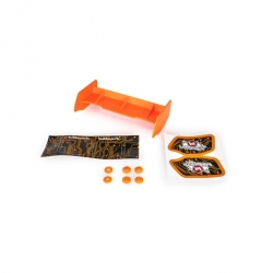 1/10 off road Orange plastic wing