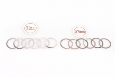 WASHERS SHIM 13X16X0.1 / 0.2MM (12PCS) RACING