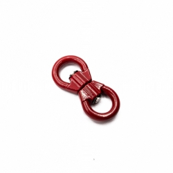 Double swivel shackle + Metal pulley 32mm, 1 Pcs.