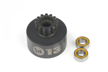 Non-ventilated clutch Bell 13 tooth with 2 pcs Bearings