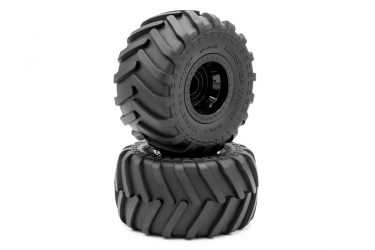 Monster Truck Tyres 67 -141-75 12mm Hex Tyres complety set