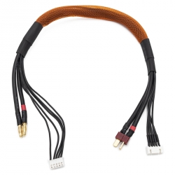 4S Charging Cable 400mm LiPo Hardcase Packs incl. Balancer XH - G4/T-DYN