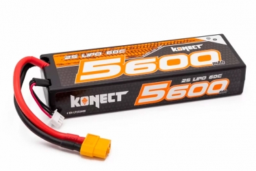 KONECT LiPo 5600mah 7.4V 60C 2S1P 41,4Wh (XT60)