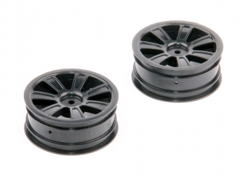 Spoke Wheel front black (2 pcs) - S10 Twister