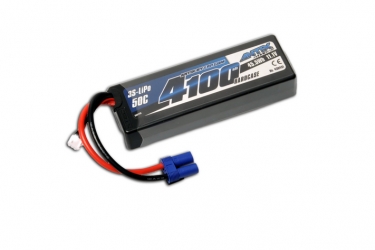 ANTIX by LRP 4100 - 11.1V - 50C LiPo Car Stickpack Hardcase - EC5 Plug