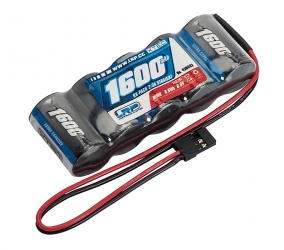 LRP XTEC RX-pack Straight 2/3A NiMH - JR - 6.0V - 1600mAh