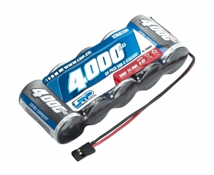 LRP XTEC 1/5 RX-pack Straight SubC NiMH - JR - 6.0V - 4000mAh