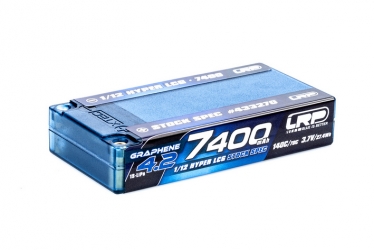 LRP 1/12 Hyper LCG StockSpec GRAPHENE-4.2 7400mAh Hardcase akumulátor - 3.7V - 140C/70C