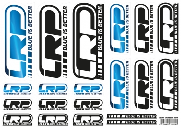 Sticker sheet LRP logo pro Din A4 3