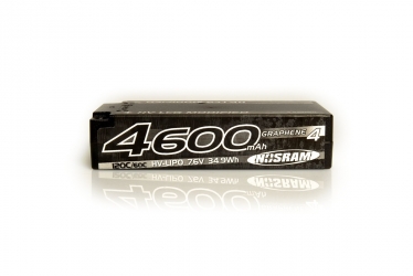 HV LCG Modified Shorty GRAPHENE-4 4600mAh Hardcase Akku - 7.6V LiPo - 120C/60C