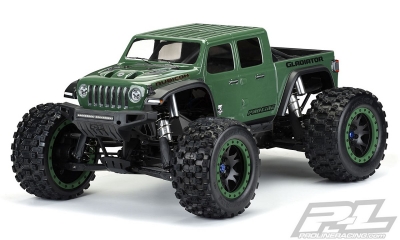 Předříznutá JEEP Gladiator Rubicon čirá karoseriepro X-MAXX