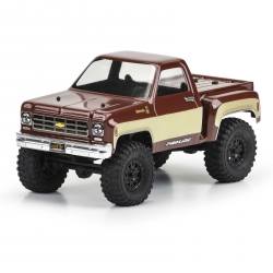 1/24 1978 Chevy K-10 Clear Body: SCX24