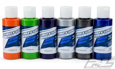 Pro-Line RC Body Paint Secondary Color Set (6 Pack)