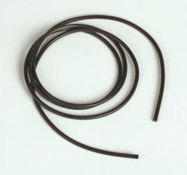 silicon wire 1,0 qmm1m, black, 17 AWG