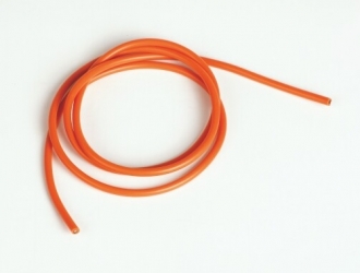 silicon wire 3,3 qmm1m, orange, 12 AWG