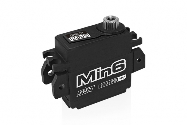 MIN6 HiVOLT CORELESS Digital servo for 1/12 Pancar (9kg-0.062s/60°)