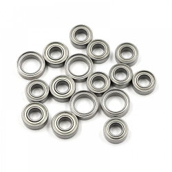 Steel Bearing Set (16pcs) For Tamiya TT-02