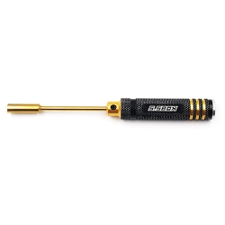 Aluminum 5.5mm Lock Nut Driver Black Gold